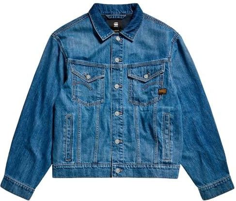 G-STAR RAW Relaxed Denim Jacket, blauw (faded cliffside blue D24347-D536-G326), S