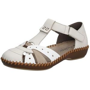 Merk - Sandaal - Color-Blocking - Imitatieleer - Platte Hak