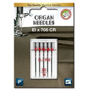 Organ Needles 5486090BL machinenaalden, zilver, 90/14 maat, 5