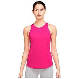 Nike One Dri-Fit STD Tank T-Shirt, Active Roze/Wit, Maat XXL Dames