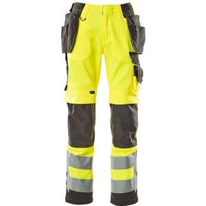 Mascot Safe Supreme Broek met spijkerzakken 15531-860 - hi-vis geel/donkerantraciet