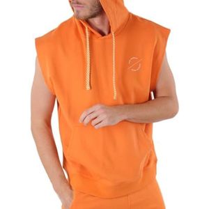 Deeluxe Sweatshirt van Sweat Manches Courtes Orange Homme Disco