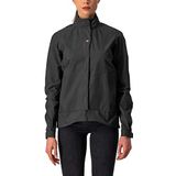 CASTELLI 4521538-085 COMMUTER W RFLX JKT damesjack LIGHT BLACK maat L