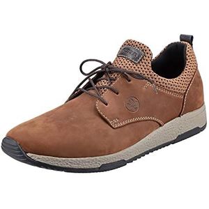 Rieker Heren B3452 Sneakers, bruin 22, 40 EU