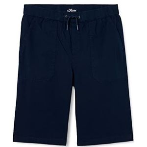 s.Oliver Junior Boy's 2130186 broek, kort, blauw 5952, 164/REG, blauw 5952, 164 cm