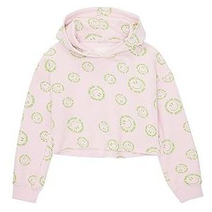 TOM TAILOR Sweatshirt voor meisjes en kinderen, 32607 - Pink Happy Mood Design, 152 cm