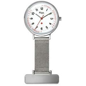 Hipp. Klassiek horloge H30001, zilver, armband