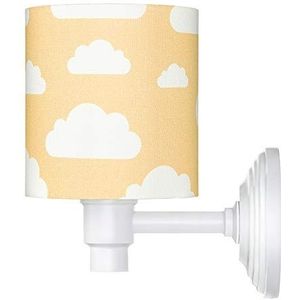 Lamps & Company Wandlamp steekbare mosterdwolken