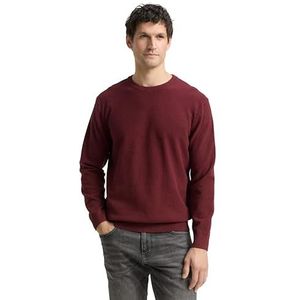 Tom Tailor, Heren, Truien, Rood, Maat: XL Katoen,