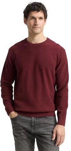 Tom Tailor, Heren, Truien, Rood, Maat: XL Katoen,