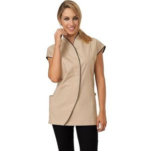 Siggi Group Hesxuno Moda voor heren, estampado de malla, perspectiva, manga larga, cuello en V, planko para ella, azul/patchwork, XL