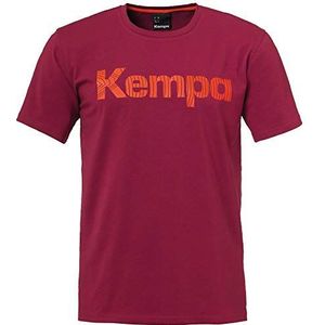 Kempa Graphic T-shirt voor heren, ronde hals, handbal-T-shirt