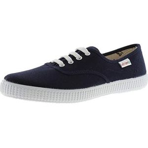 Victoria 1915 Unisex Canvas Plimsoll & White Laces 106613 for Kids MARINO 23