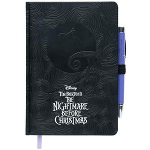 Grupo Erik Premium Notitieboek The Nightmare Before Christmas - A5 premium notitieboek - Wit notitieboek - Gestippeld - A5 witte pagina's - Bullet journal - Inclusief Groot projector pen