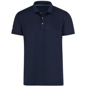 Trigema - TRIGEMA Poloshirt - Navy - Korte Mouwen - 100% Polyester