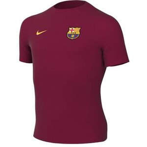 Nike Unisex Kids Shirt Fcb Y Nk Df Acdpr Ss Top K, Noble Red/Varsity Maize, DJ8735-620, XL