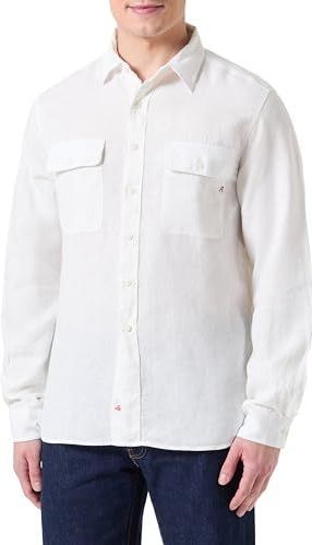 Replay - M4147.000.81388B - Overhemd - Gevoerd Geverfd Linnen - Lange Mouwen