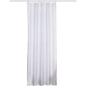 Home fashion lusgordijn decostof digitale print WAVE, polyester, grijs, 245 x 120 cm