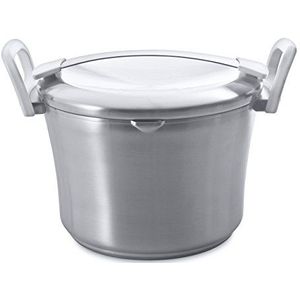 Kookpot met deksel wit 24 cm