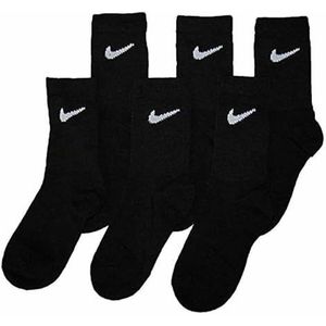 Nike Sokken - Crew - 6-pack - Zwart