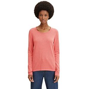 TOM TAILOR Damestrui, 30264 - Smooth Papaya Red Melange, M