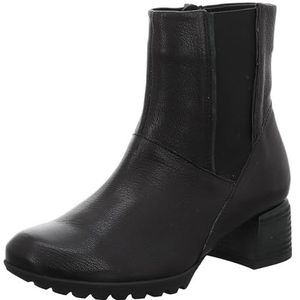 THINK! Nola duurzame Chelsea-laarzen voor dames, zwart/combi 0000, 43 EU, Zwart Combi 0000, 43 EU