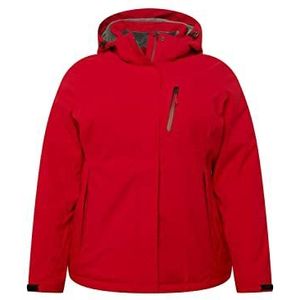 killtec Women's Functioneel jack/outdoorjack met afritsbare capuchon KOW 140 WMN JCKT, red, 42, 37411-000