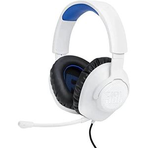 JBL Quantum 100P Console - Gaming Headset voor Playstation (Wit)