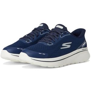 Skechers Dames GO Walk Arch FIT N-Joy Emory Sneaker, Navy, 4 UK, marineblauw, 37 EU