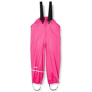 CareTec Rain Overall-Pu W/O Fleece Broek voor meisjes, Echt Roze (546), 116 cm