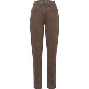 Raphaela by Brax Caren New Soft Tencel Denim broek voor dames, dark olive, 29W / 32L