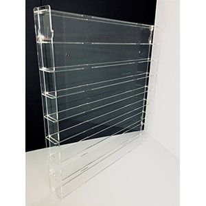 Técnicas Láser TR.4.2L8B/T vitrine van plexiglas, transparant, 75 x 75 x 7 cm, 13-delige set