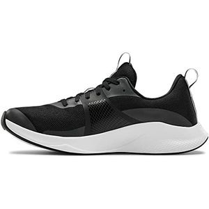 Under Armour Women's Charged Aurora Fitness Shoes, Black Black White White, 2.5 UK