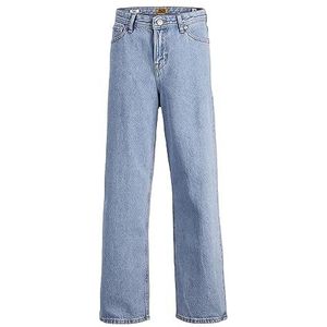 JACK & JONES Boy Baggy Fit Jeans JJIALEX JJIORIGINAL MF 710 JNR Baggy Fit Jeans voor jongens, Denim Blauw, 134 cm