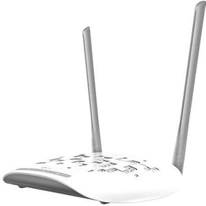 TP-Link TL-WA801N WLAN-toegangspunt 300 Mbps op 2,4 GHz (client, Bridget, universal/WDFS Repeater), 1x10/100 Mbps Ethernet, WPS, twee vaste antennes) wit