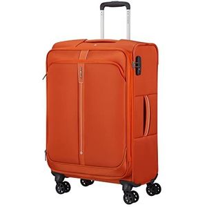 Samsonite Popsoda - Spinner L, uitbreidbare koffer, 78 cm, 105/112,5 L, oranje (oranje), oranje (orange), Koffer en trolleys