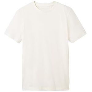 TOM TAILOR T-shirt voor jongens, 12906 - Wool White, 128 cm