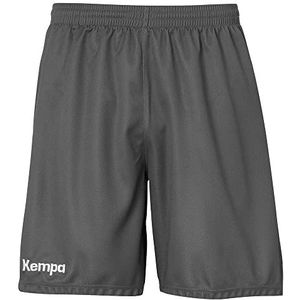 Kempa - Klassieke Korte Broek - Antraciet - 100% Polyester - Koord in Tailleband