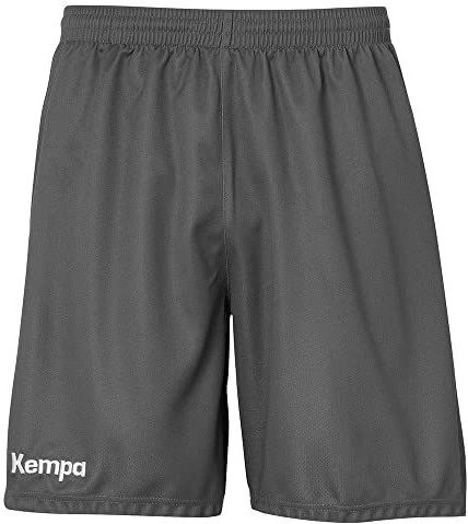 Kempa - Klassieke Korte Broek - Antraciet - 100% Polyester - Koord in Tailleband