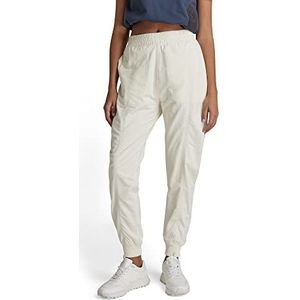 G-STAR RAW Parachute Sw Pants voor dames, wit (Papyrus D136-d113), XL
