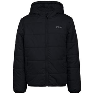 FILA Berghuelen Padded Jacket voor kinderen, uniseks, zwart, 134/140 cm