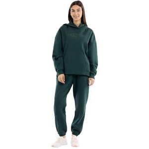 Hootomi Damestrui met capuchon, oversized, groen, XL, donkergroen, XL