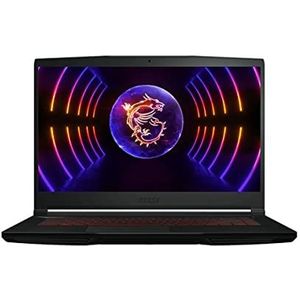 MSI Gaming Thin GF63 12UDX-042XES Intel® Core™ i5 i5-12450H Laptop 39,6 cm (15.6") Full HD 16 GB DDR4-SDRAM 512 GB SSD NVIDIA GeForce RTX 3050 Wi-Fi 6 (802.11ax) Zwart