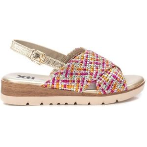 XTI 143947, damessandalen, fuchsia, maat 37, Fuchsia, 37 EU