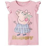 Peppa Pig - T-shirt - Roze - Katoen - Ronde Hals
