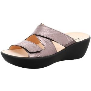 THINK! Dames Kate pantoffels, taupe 3000, 40 EU smal, taupe 3000, 40 EU smal