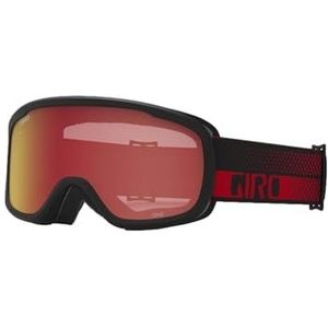 Giro Roam Ski/Sneeuwbril - Red Flow - Amber/Geel Lens