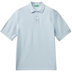 United Colors of Benetton Poloshirt M/M 3089U300X, Celeste 9L3, L heren, Lichtblauw 9L3, L