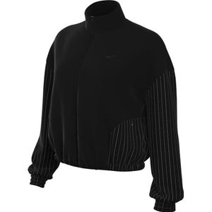 Nike Jas Dames Run Dvn Rflctv Jkt, Black/Black, FN2719-010, XL