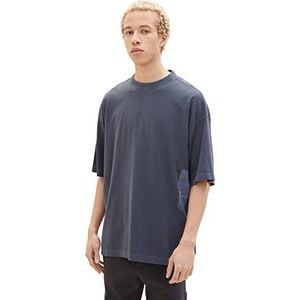 TOM TAILOR Denim Uomini T-shirt 1035598, 10668 - Sky Captain Blue, XL